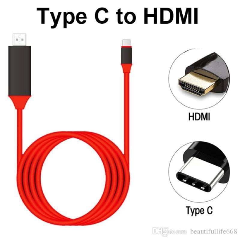 Promo Kabel HDMI Type C HDTV Cable Kabel Type C to Hdmi Diskon