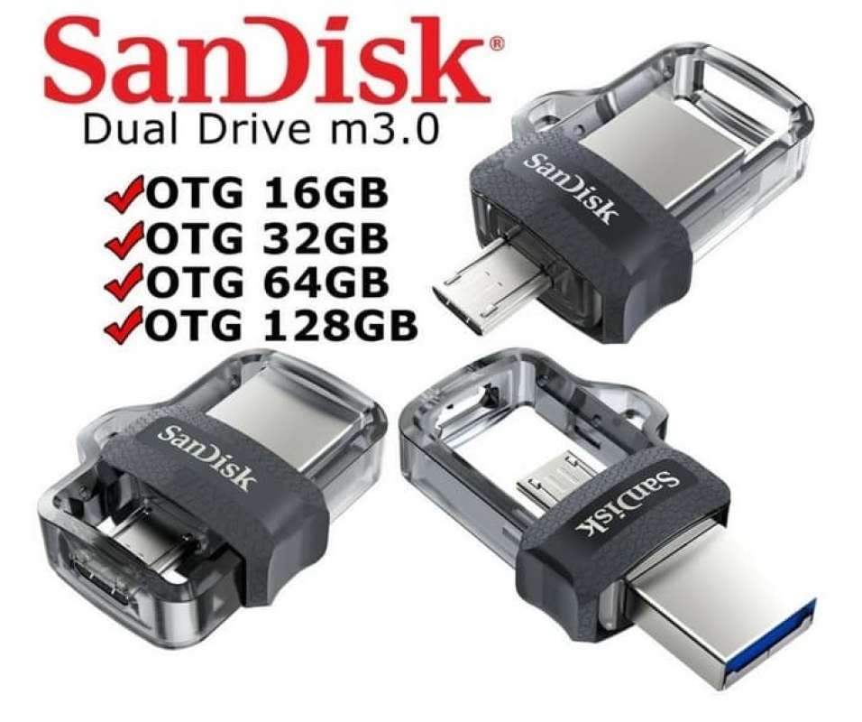 Flashdisk OTG Dualdrive 16Gb USB 3.0