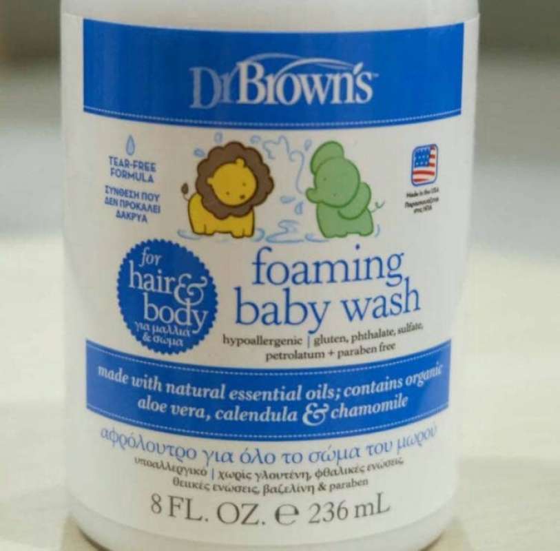 Jual Dr Browns Foaming Baby Wash 236ml Original Made In USA di