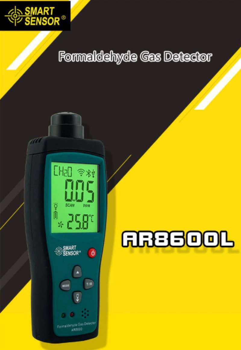 Promo SMART SENSOR HCHO Gas Detector Alarm Deteksi HCHO Analyzer AR8600L  Diskon 23% di Seller Jitsian Store Kalibata, Kota Jakarta Selatan Blibli