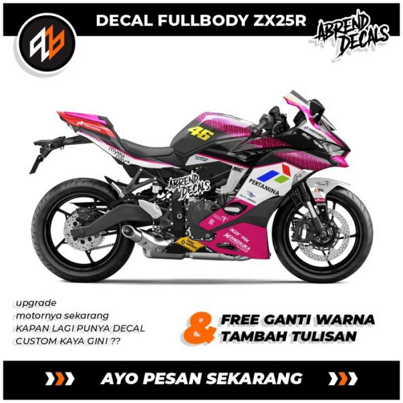 Zx25r decal store