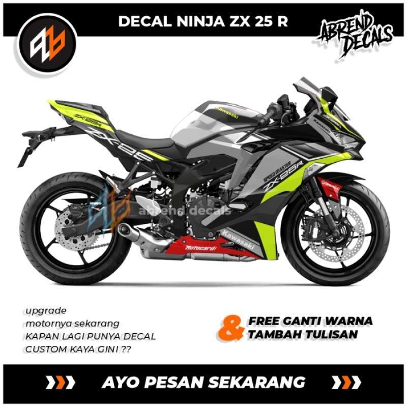 Decal ninja zx25r sale