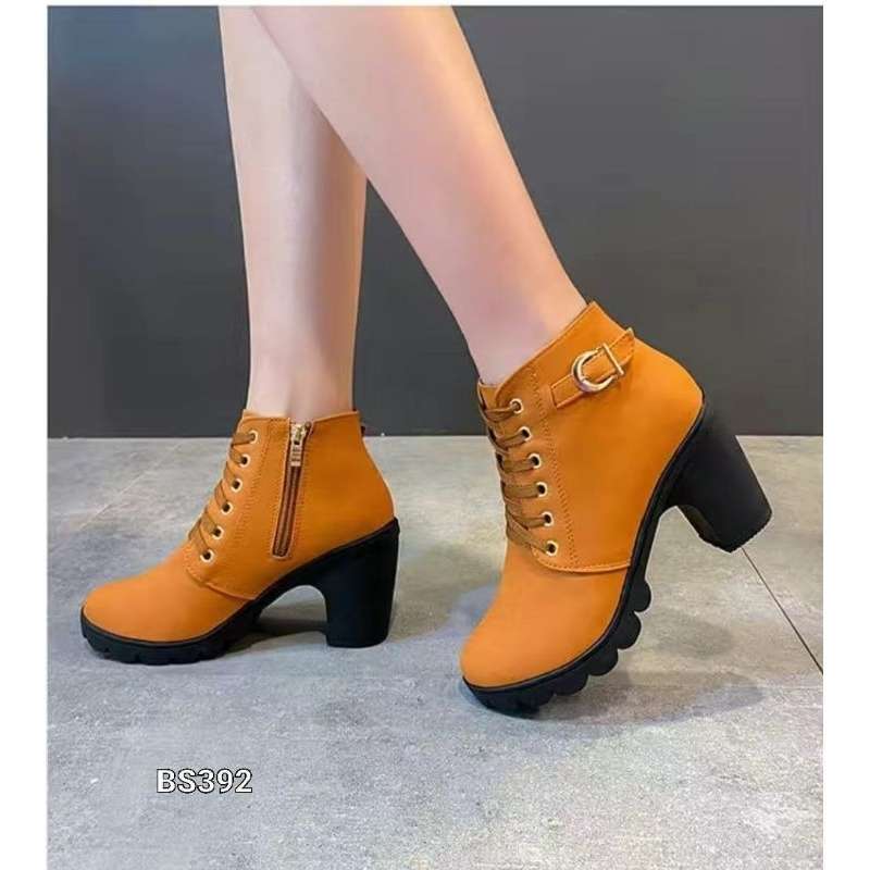 Promo Lita Boots Style Korea Bs392 36 Brown Diskon 27 Di Seller Bossindo Official Gempolsari Kota Bandung Blibli