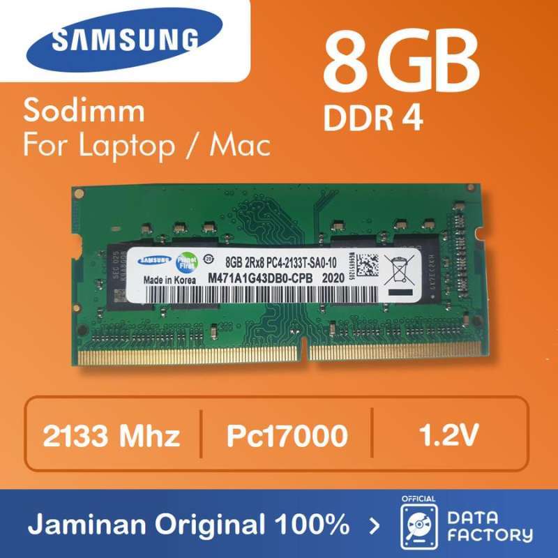 Daftar Harga Ram Laptop 8 Gb Ddr4 2133 Samsung Original Spesifikasi Lengkap Oktober 2024