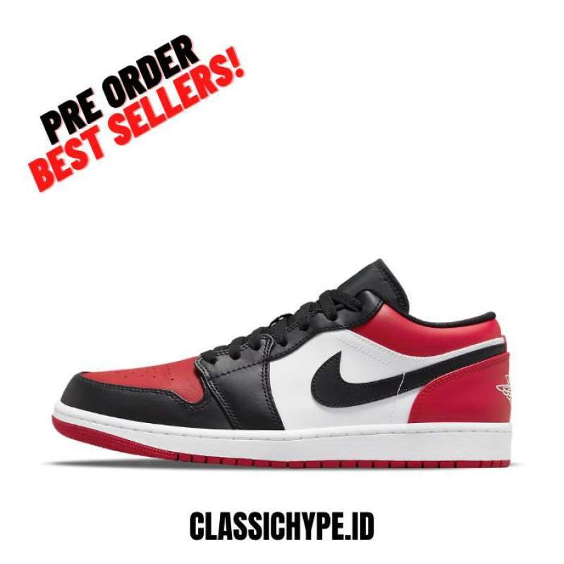 Jual air jordan sale 1 bred toe