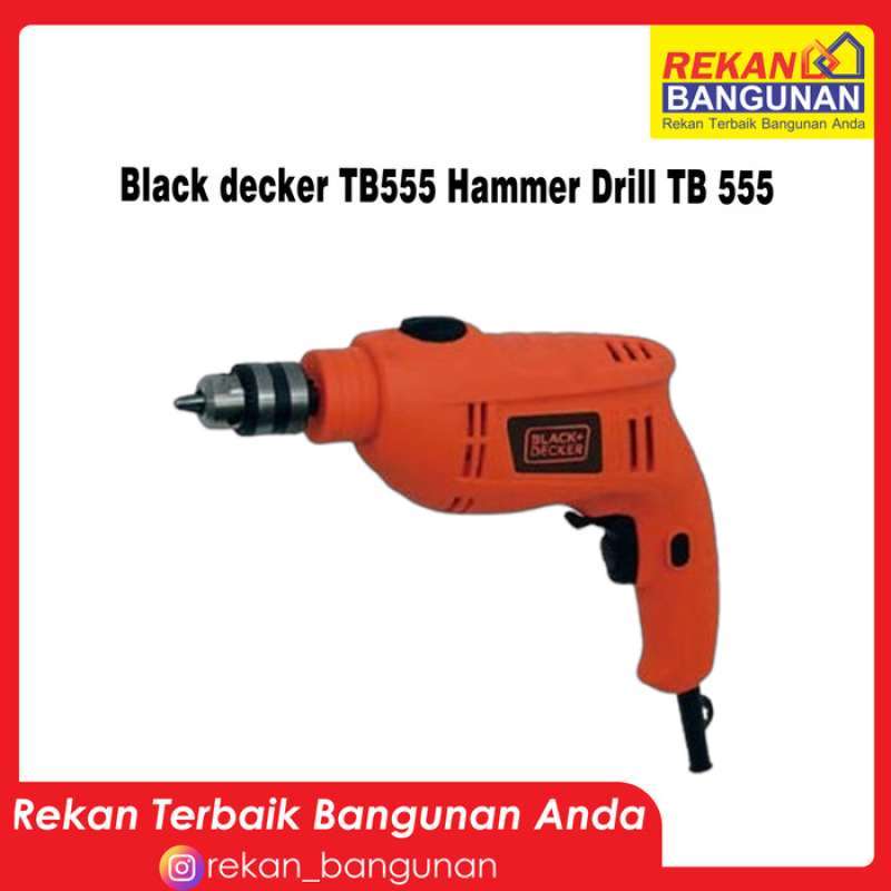 Black & decker tb555 hammer shop drill