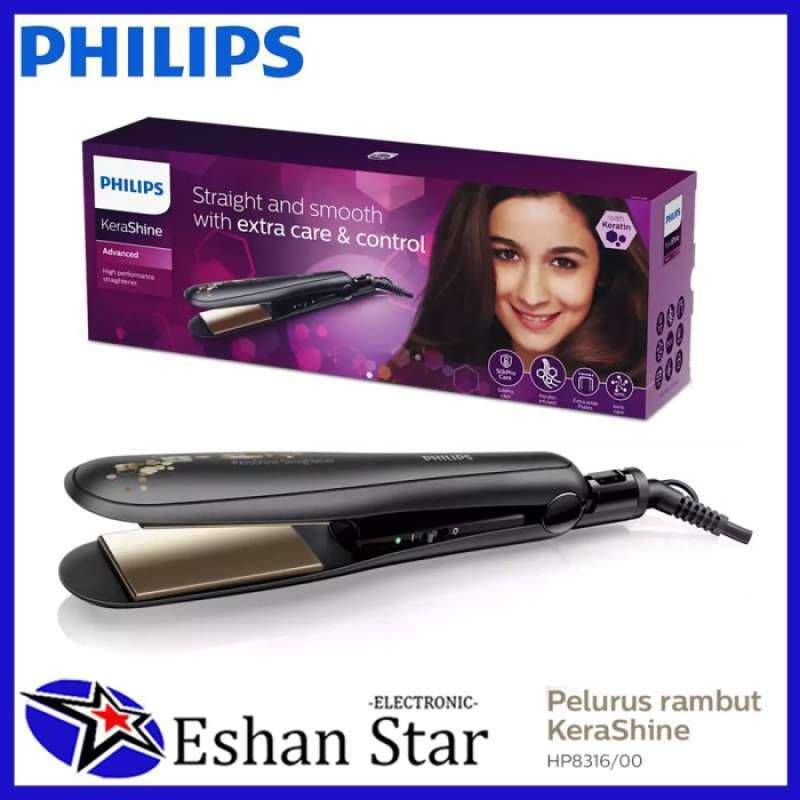 Catok philips shop kerashine straightener