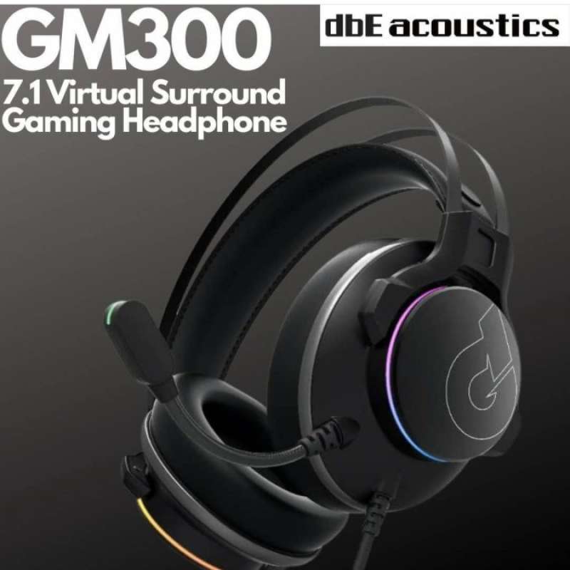 Jual DBE acoustics GM300 7.1 VIRTUAL SURROUND GAMING HEADPHONE GM