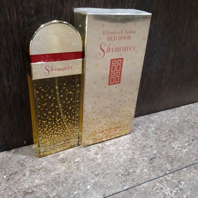 Red online door shimmer