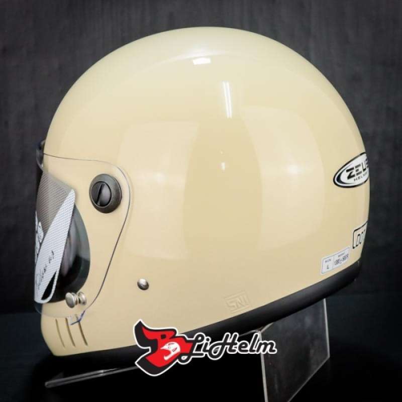 Promo Zeus Helm Retro Zs816e Solid Ivory 816e Zeus Retro Classic