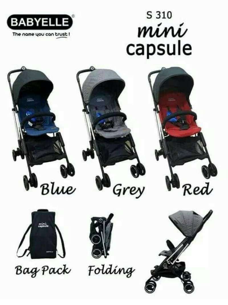 Promo Stroller Babyelle S 310 Mini Capsule Diskon 8 Di Seller Babycare Store Wijaya Kusuma Kota Jakarta Barat Blibli