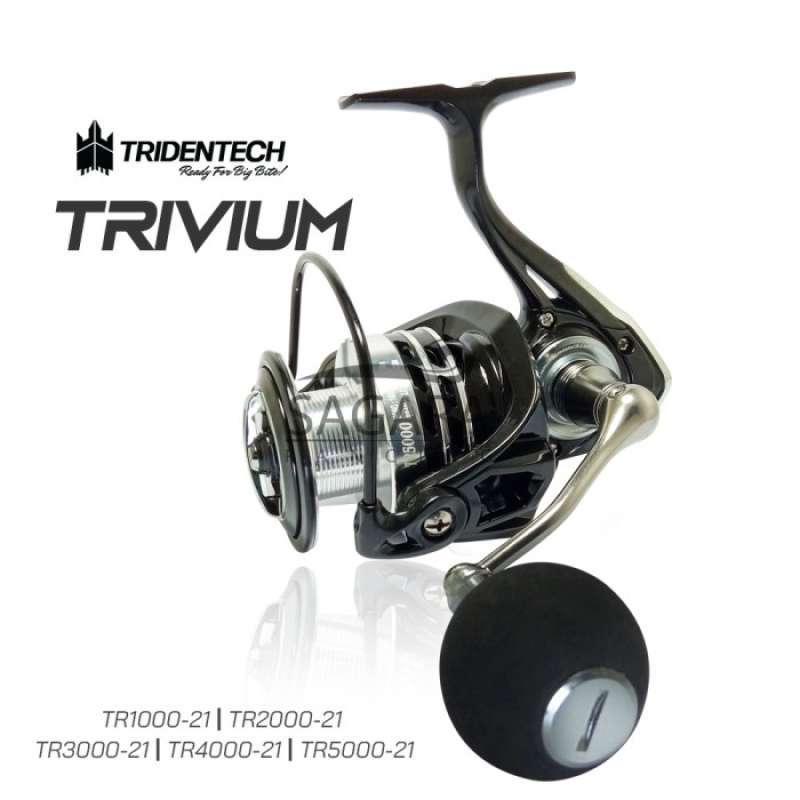 Promo Reel Tridentech Trivium 21 Reel Pancing Spinning Diskon 17% Di Seller  Hafizh Store 4 - Cikoko, Kota Jakarta Selatan