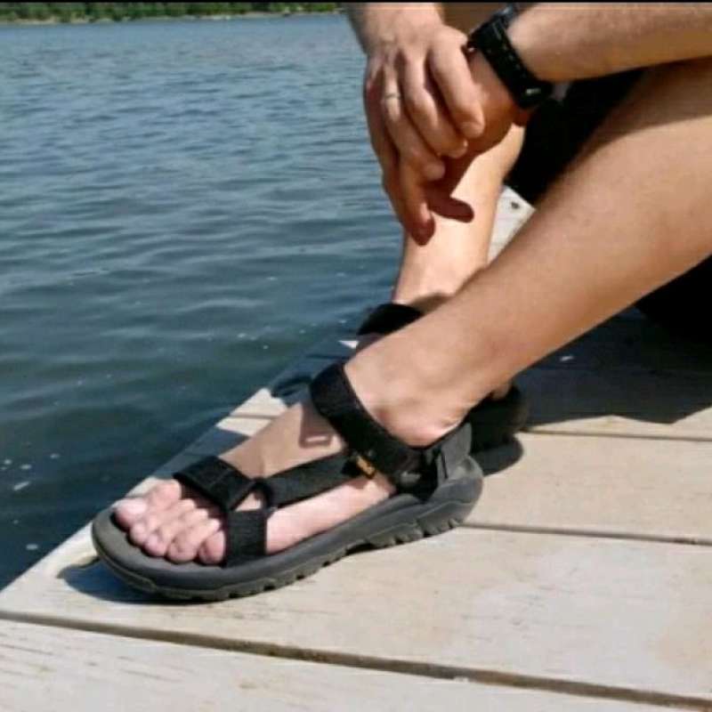 Jual Sandal Trekking Teva Hurricane Xlt2 Black Sendal Di Seller