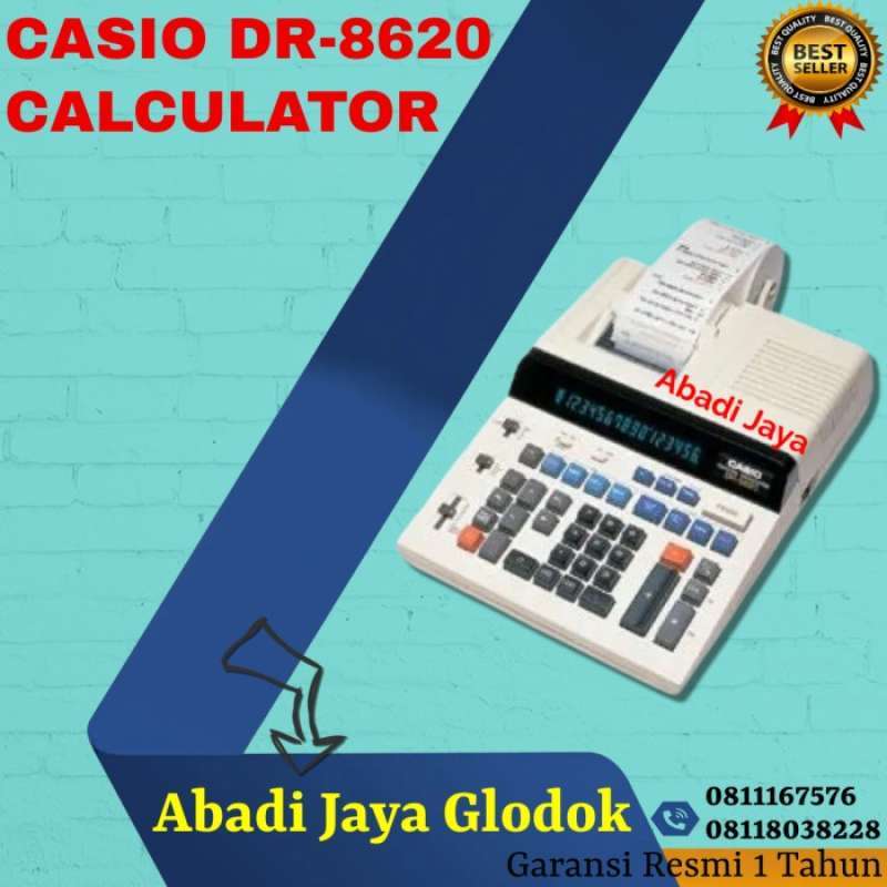 Casio shop dr 8620