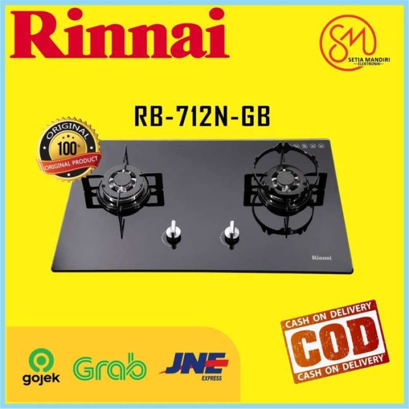 Promo Rinnai Kompor Gas Tanam Rb712Ngb 2 Tungku Rb 712 N Gb Rb-712N-Gb  Diskon 5% di Seller Kuniy Store - Kapuk, Kota Jakarta Barat | Blibli