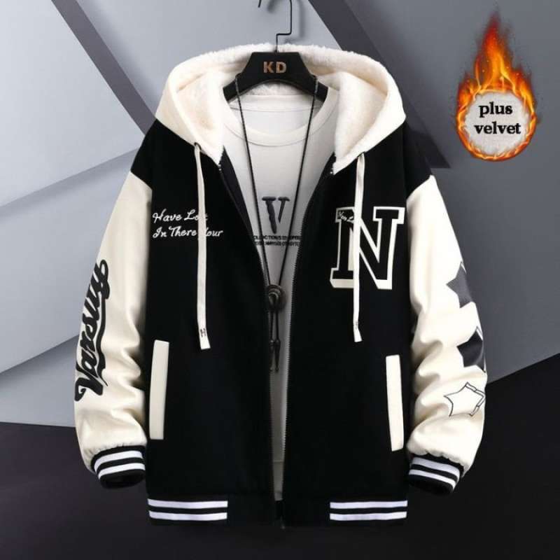 Jaket hotsell baseball hoodie