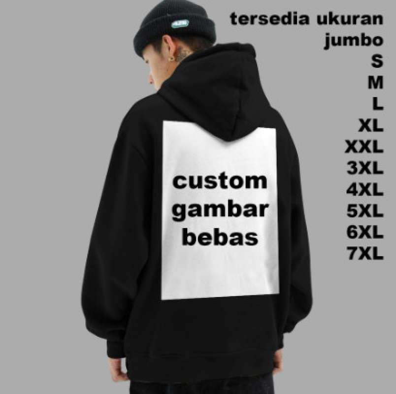 Hoodie custom satuan deals