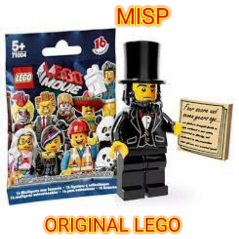 Abraham hot sale lincoln minifigure