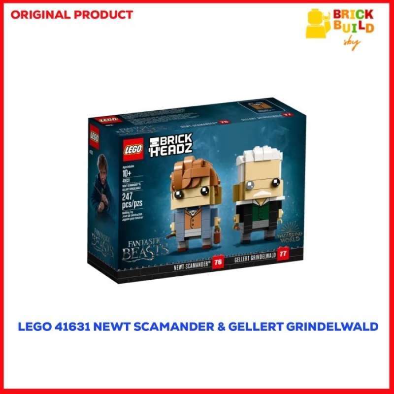 Promo Lego 41631 Brickheadz Newt Scamander Gellert Grindelwald
