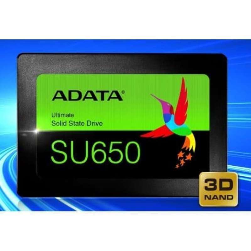 Promo SSD Adata SU650 480GB 2.5 Sata 3 Diskon 23 di Seller
