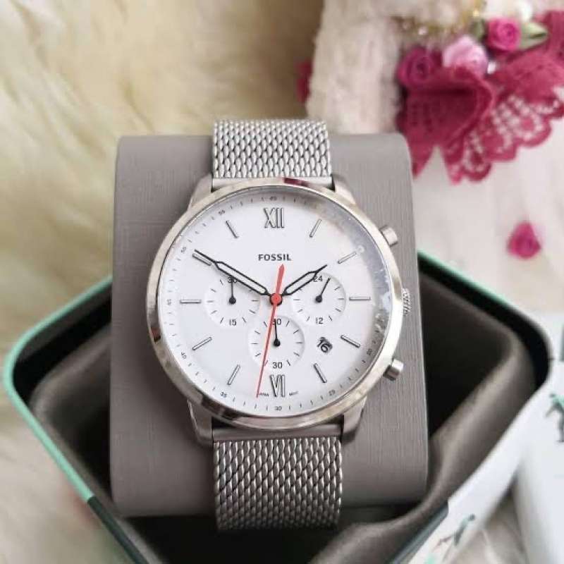 Promo Jam Tangan Pria Fossil 100 Type FS5382 Baterai Diskon 55