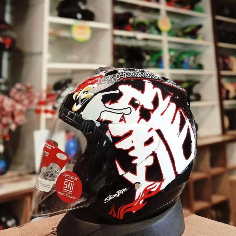 Promo Free Stiker Helm Scott Vzram Arai Tsr Ram5 Dragon