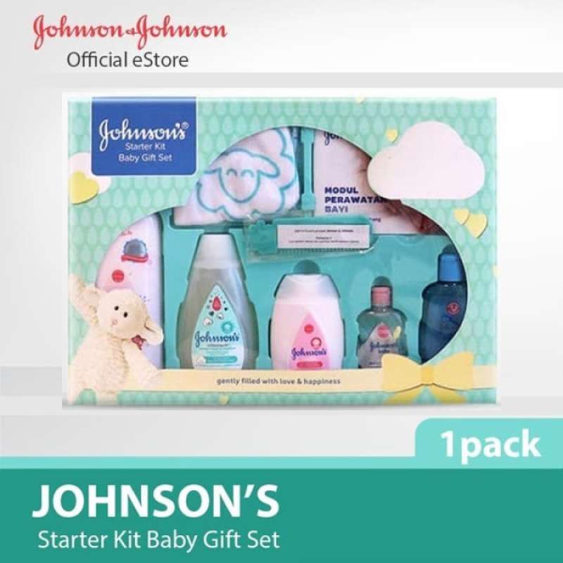 Promo Johnsons Baby Shower Gift Set Paket Perlengkapan Mandi Bayi