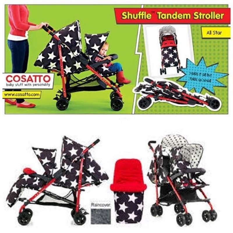 Cosatto double on sale stroller shuffle