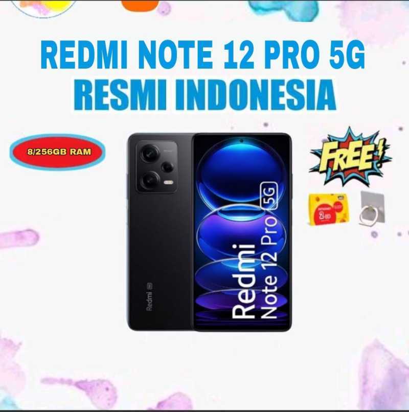 Jual Xiaomi Redmi Note 12 pro 5g 8/256gb New Garansi Resmi - Kab. Cirebon -  Bintang Baru 1