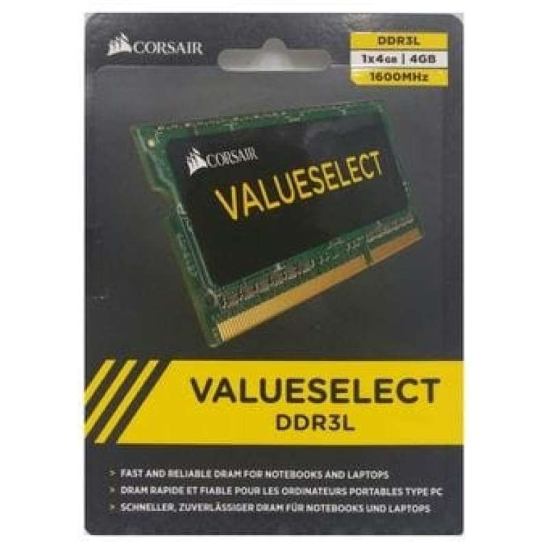 Promo Memory Laptop Corsair Value 4gb Ddr3l 1x4gb cmso4gx3m1c1600c11 Diskon 23 Di Seller Xixistore Kebon Kacang Kota Jakarta Pusat Blibli