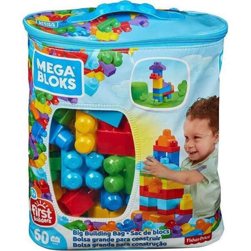 Fisher price Mega Bloks Big Building Bag 60 pcs 1