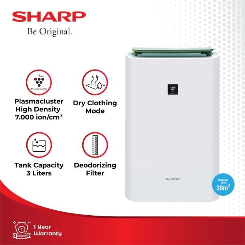 Sharp 2 in 1 sale air purifier dehumidifier dwe16faw