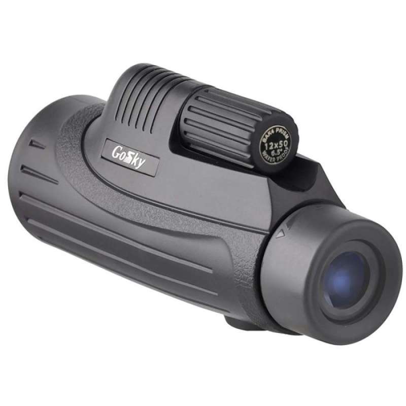 Promo Gosky 12X50 Monocular Telescope With Smartphone Adapter And