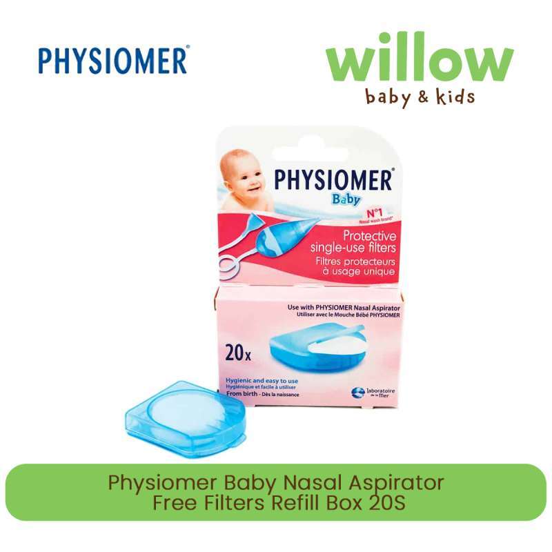 Physiomer baby nasal aspirator outlet filter