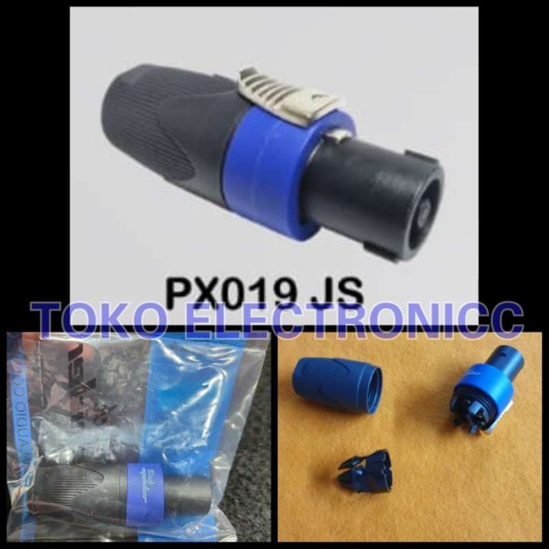Jual Jack Speakon Blackspider PX019 JS di Seller Toko Electronicc