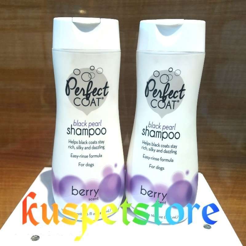 Black pearl dog shampoo top
