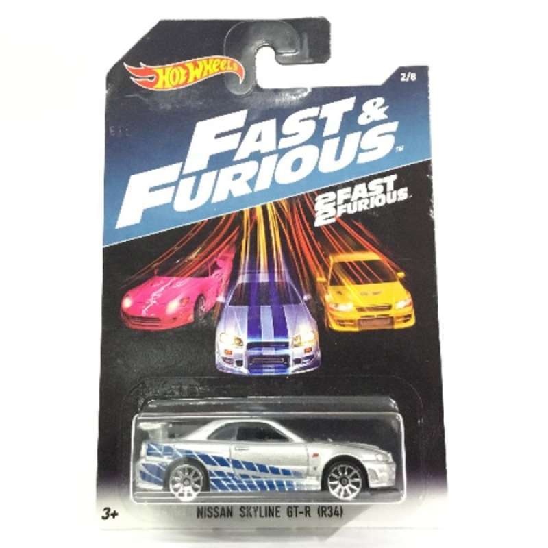 Jual hot wheels nissan top skyline r34