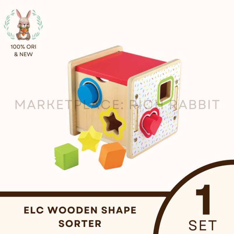 Elc wooden shape sorter 2025
