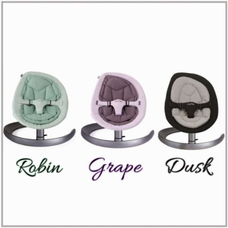 Promo Nuna Leaf Curve 2019 Baby Boucer Grape Dusk Multicolor