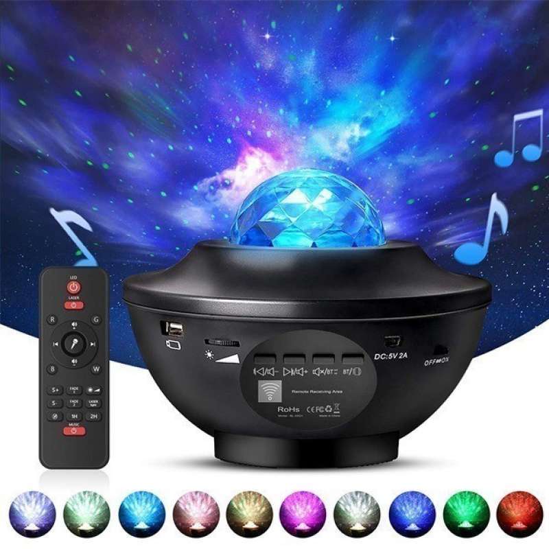 Promo Magic Starry Projection LED RGB Lamp Night Light Lampu