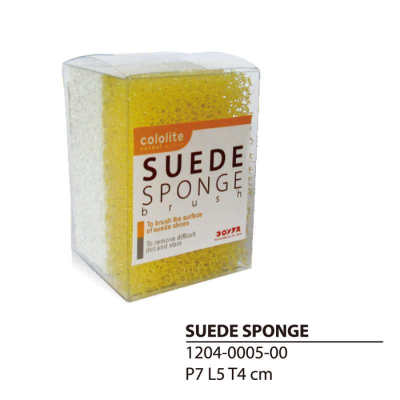 Promo Promo Terbatas Cololite Suede Sponge Brush Pembersih