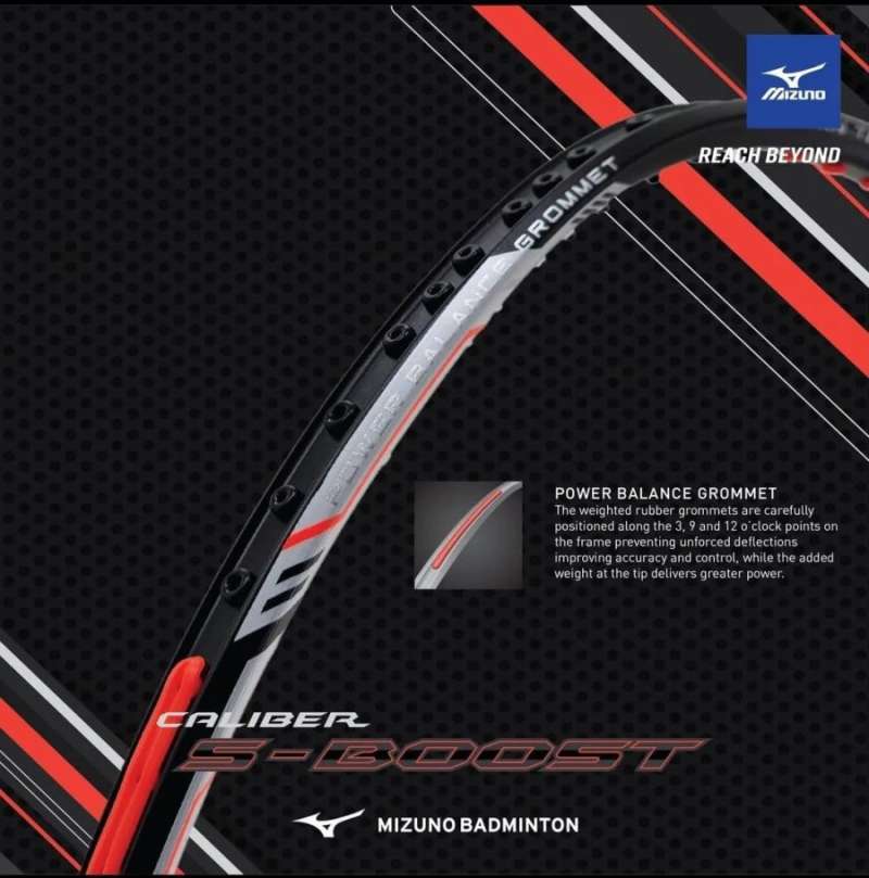 Jual Raket Mizuno Caliber S Boost Raket Saja Dan Tas di Seller
