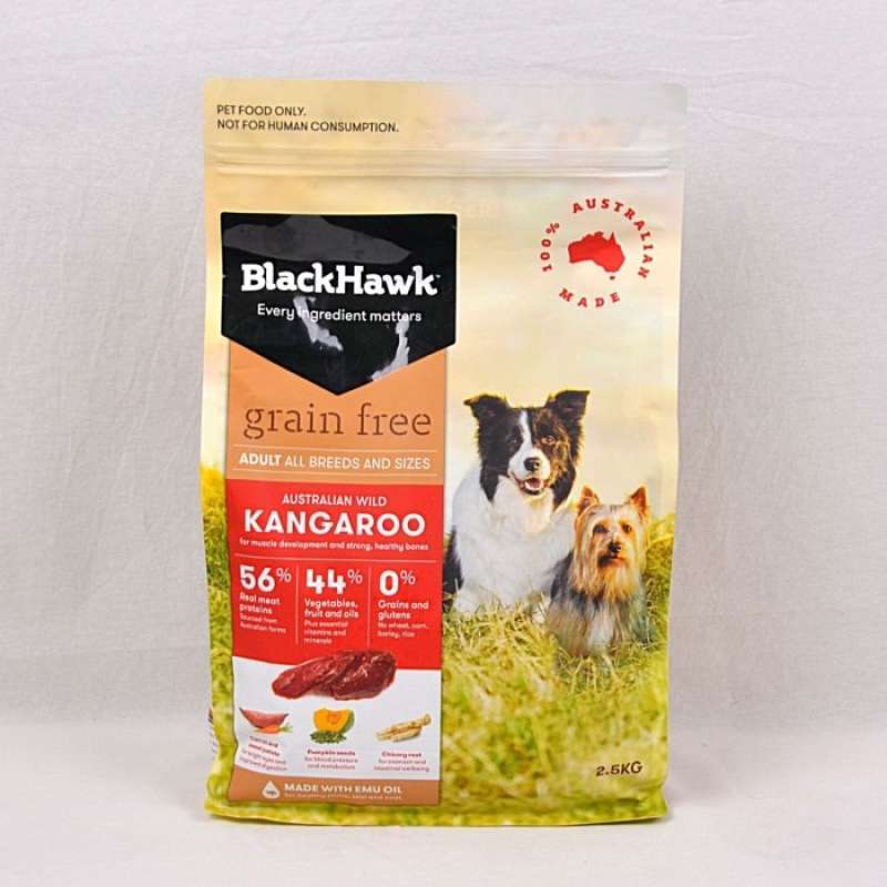 Promo Makanan Anjing Blackhawk Grain Free Kangaroo 2 5kg Diskon 23 Di Seller Laraji Store Kalibata Kota Jakarta Selatan Blibli