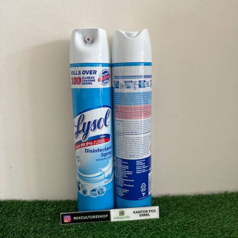 Lysol disinfectant top spray in stock