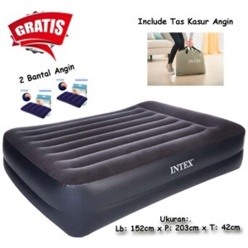 Jual Kasur Angin Pillow Rest Raised Seri Dura beam Intex 64124 Di Seller Intelino Store Kebon Kacang Kota Jakarta Pusat Blibli