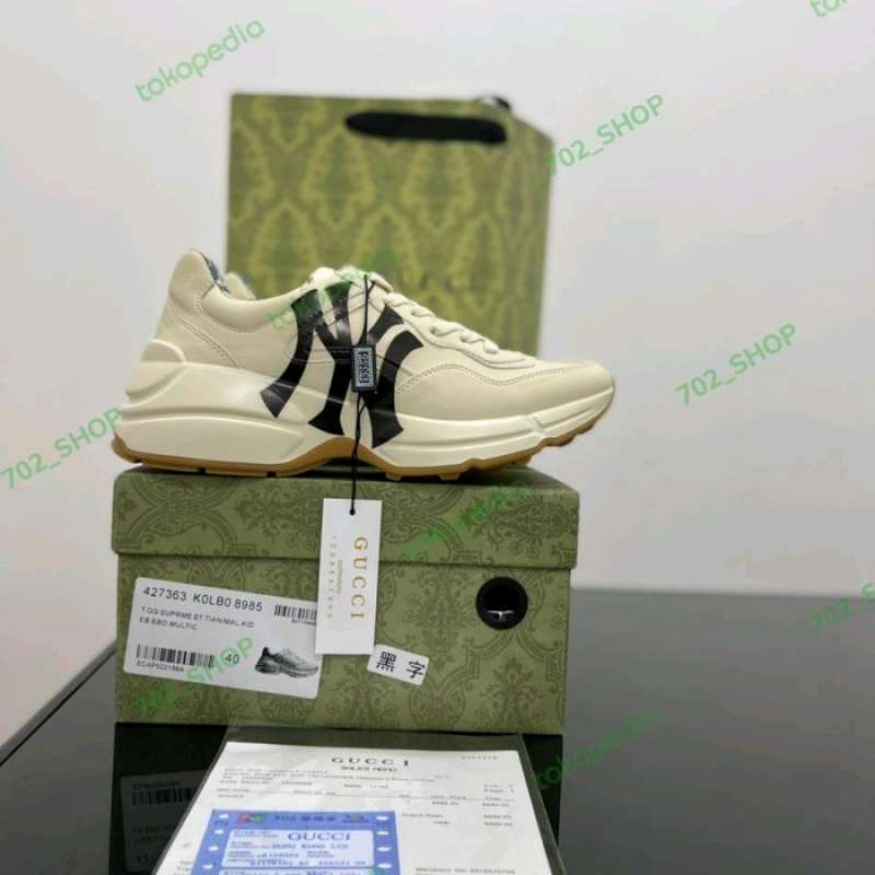 Jual SEPATU RHYTON SNEAKERS NY UNAUTHORIZED AUTHENTIC FREE KAOS