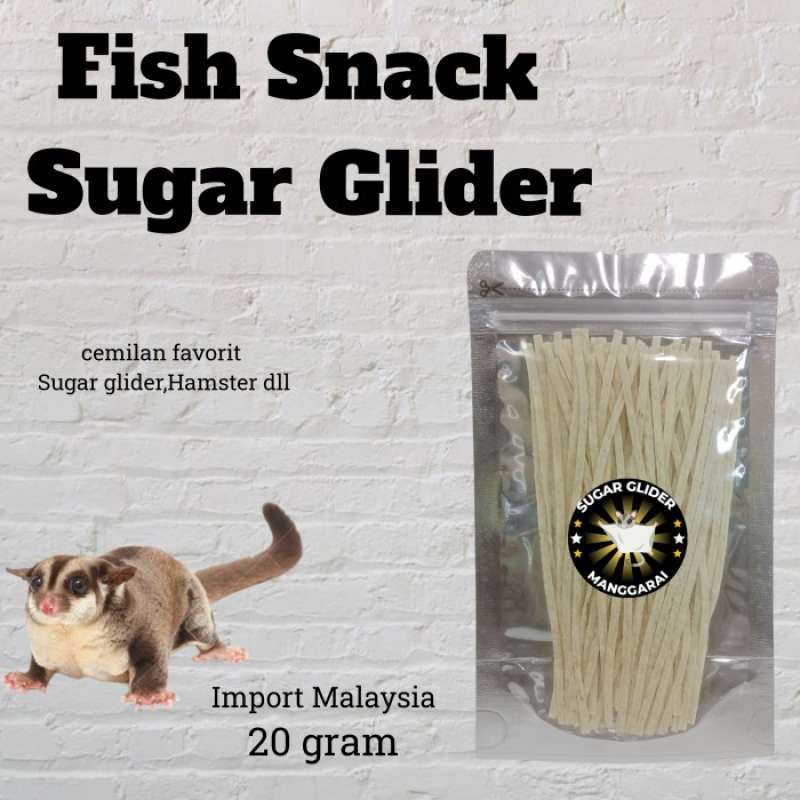 Fish snack sugar glider top