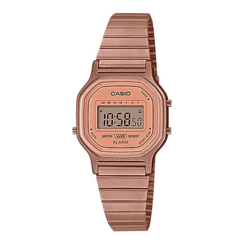 Jam casio rose gold on sale