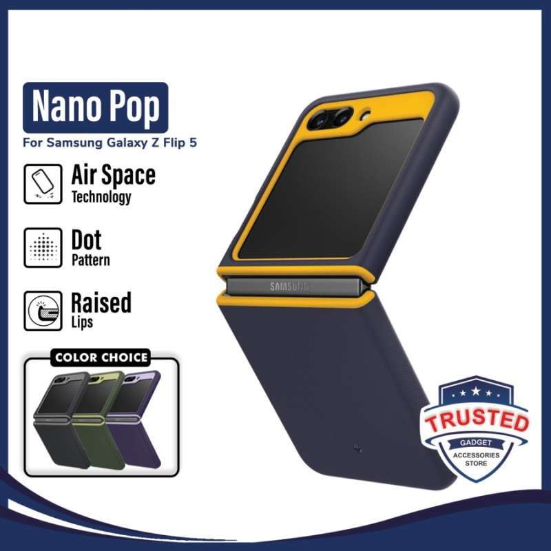 Galaxy Z Flip 5 Case Nano Pop - Caseology.com Official Site Grape Purple / in Stock