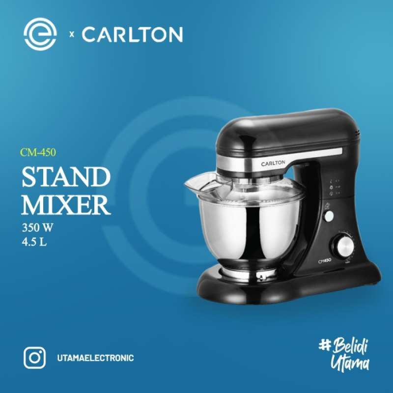 Mistral stand shop mixer black